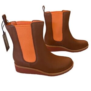 NWT Cole Haan Nike Air Waterproof Wedge Ankle Boots Size 5.5